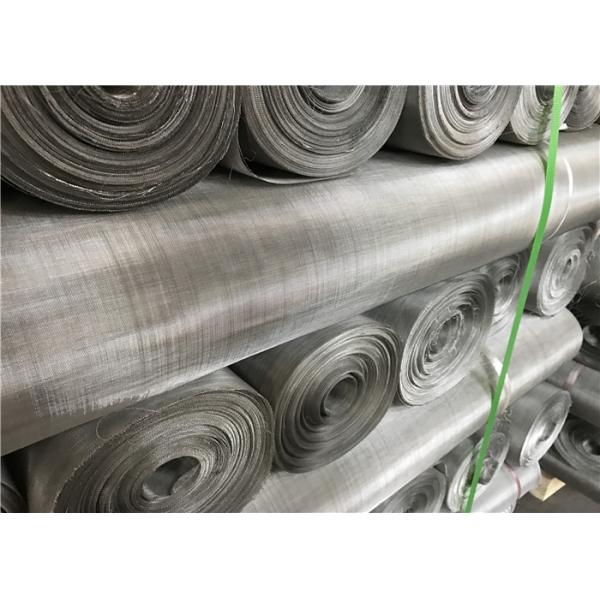 Smooth Stainless Steel Mesh Screen / SS 304 Wire Mesh Alkali Resisting For Filtering