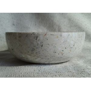 -50~200degree Centigrade Stone Serving Bowl Natural Sandstone