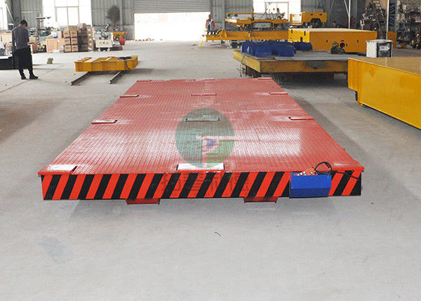 Custom Mold Transport Flat Rail Vehicle Steel Pipe Transfer Trolley on Track