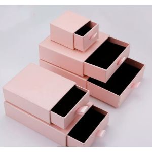 China ODM Cardboard Drawer Paper Box Slide Jewelry Box Drawing BSCI on sale