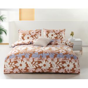 Quality Cotton Printed Comforter Set Breathable King Size Comforter Sets for sale