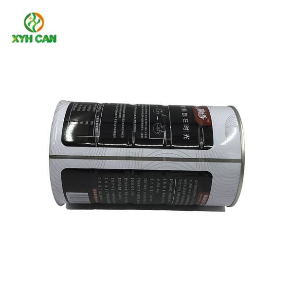 Milk Powder Tin Can Food Grade Round Printed Tin Packaging Customized Size Oem Service