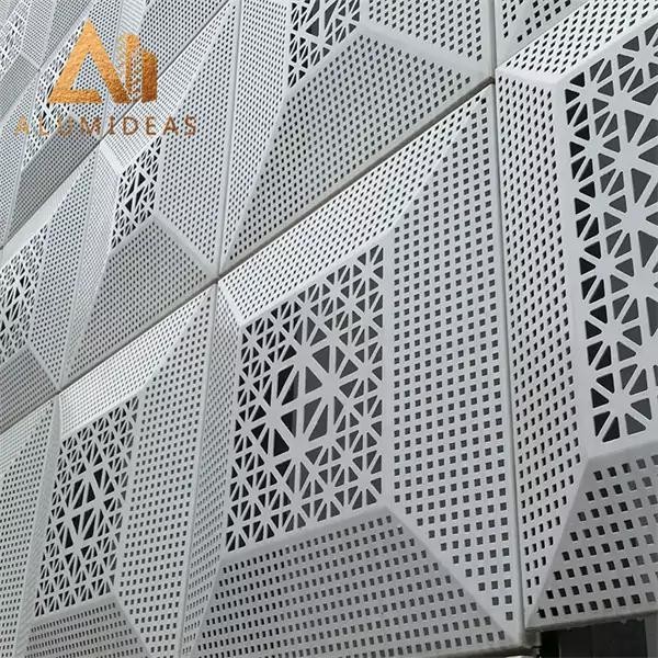 Outdoor Wall Decorative Powder Coated Aluminum Sheet