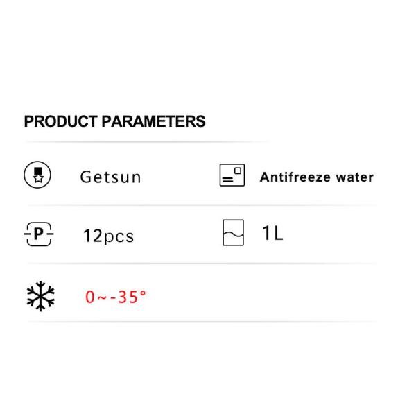 Anti Freeze Car Glass Cleaner Fluid For Windshield Crystal Clear 500ml