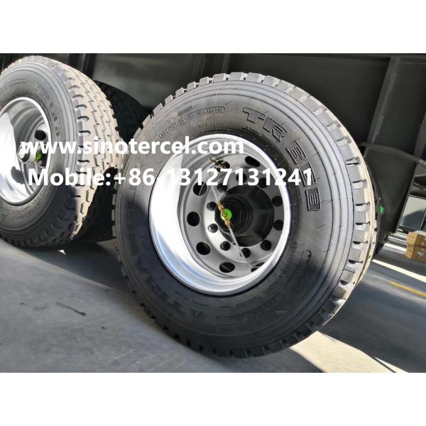 60T Tipper Semi Trailer 3 Axles Semi Flatbed Trailers Gray