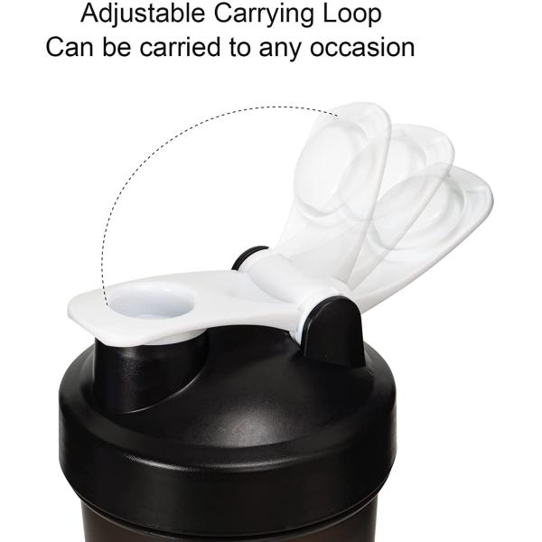 Wholesale BPA Free Sport Gym Blender Plastic Water Bottle