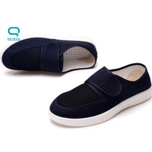 Clean Room ESD Anti-static PU Sole Canvas Shoes