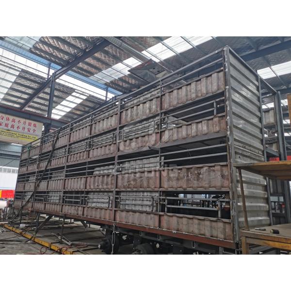 3*13ton Axle Steel Semi Cargo Trailer for Livestock Transport in Nigeria and Australia