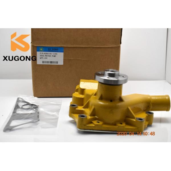 Komatsu Diesel Engine Parts Water Pump Replacement 6204-61-1104