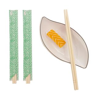 Quality Favorable Disposable Round Bamboo Chopsticks Bulk with Customized Logo for sale