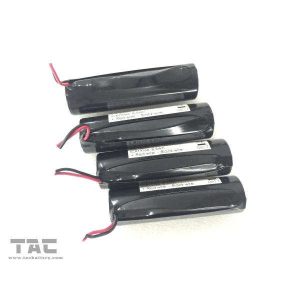 Rechargeable Li-ion Battery ICR18650 3.7V 2300mAh 8.5Wh for Bicycle Headlight