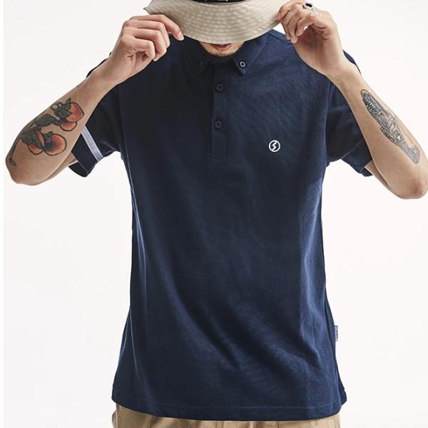 Lightweight Breathable Polo Shirts Custom Made Casual Style Quick Dry