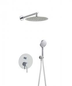 China ABS 3 Function In Wall Shower Faucet Chrome Faucet OEM on sale