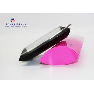Cosmetics / Gifts Plastic Pillow Boxes Clear Front Window Custom Printing