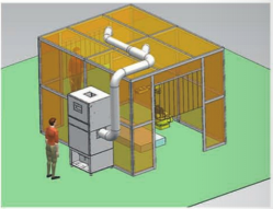 Cabinet dust removal equipment 1