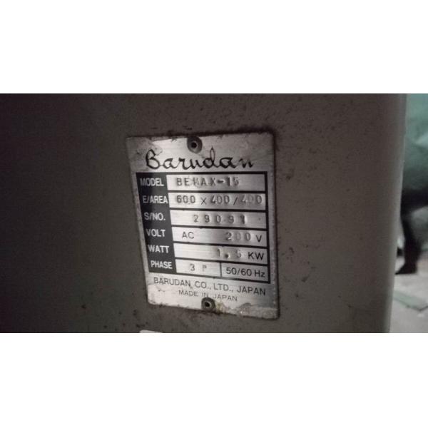 Barudan Old Embroidery Machine BEMAX-ZQ-15 , Used Embroidery Equipment For Hats