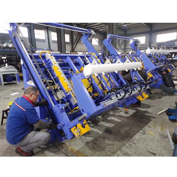 Automatic 4 Way Entry Pallet Nailer Machine For Stringer Pallet