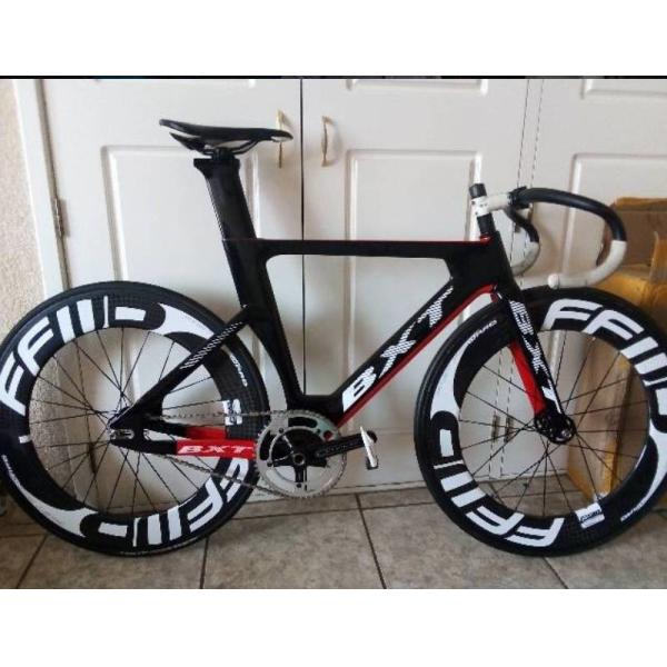 700C Carbon Road Bike Frame TT Bike Aero Shaping Time Trial Frameset