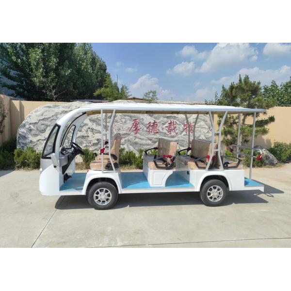Lightweight 100Ah Electric Sightseeing Car With Emergency Braking