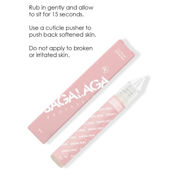 Professional Nail Care Cuticle Softener Remover Hydrating Moisturizing Liquid Solution Pen Product for Dry Cuticles