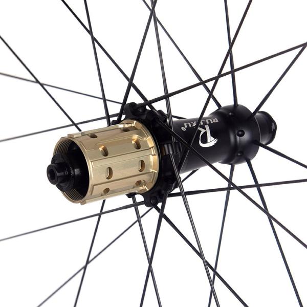 700c Carbon Fiber Road Bike Bicycle Wheelset 60T Ratchet Hub V Brake System Lightweight and for Road Bicycles 50mm 1290g