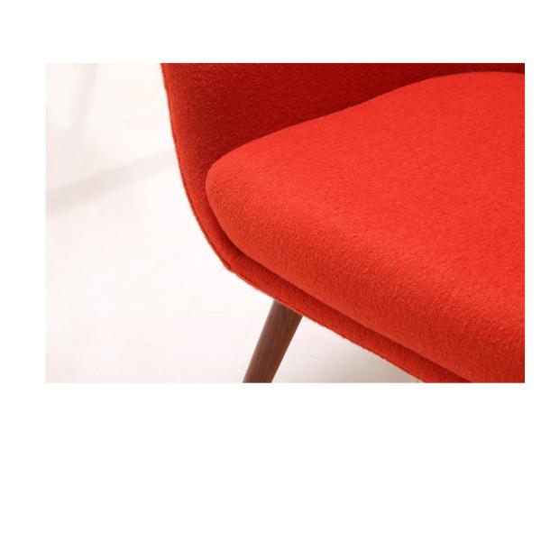 Modern Collaborative Leisure Velvet Armchair Upholstered Fabric