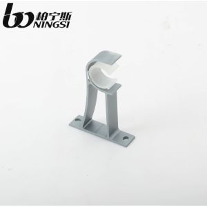 China 19mm Diameter 0.5mm Thick Adjustable Curtain Rod Brackets Extended on sale