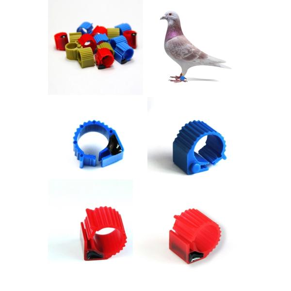 LF ABS Waterproof Passive RFID Smart Pigeon Foot Tag