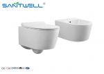 Bathroom Modern Wall Mounted Toilet Cistern Concealed Tank / Rimless Toilet /