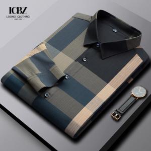 China Dress Shirts 5000 Quantity OEM Summer Men Casual Texture Crotchet Button Up Shirt for Men on sale