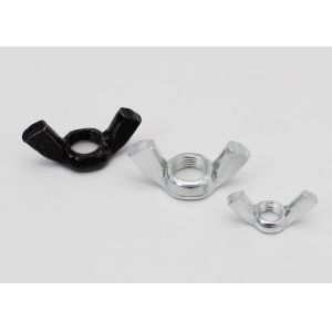 Galvanized Carbon Steel Wing Nut Fastener With Double Wing Handles