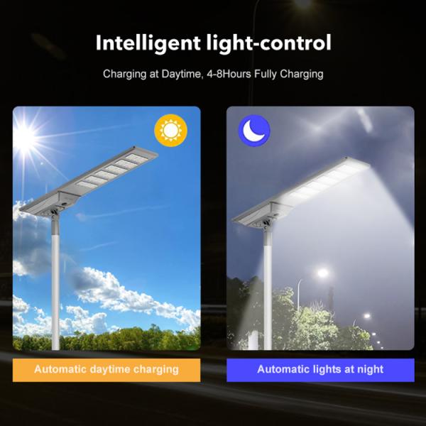 Engineering New Solar-Powered Tourist Attractions Customized All in One Led Solar Street Light 80W 100W 120W