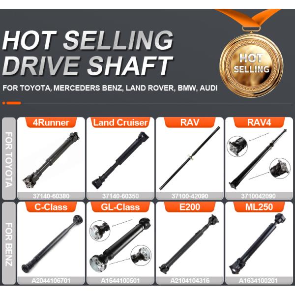 LR88 Automotive Drive Shaft For Land Rover LR109 LR061554