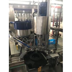 2000 Bph Automatic Rotary Bottle Automatic Single Head Screw Capping Machine