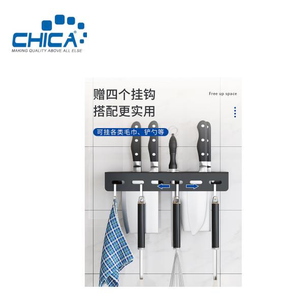 Wall Mounted Multifunction Kitchen Organizer Kitchen DIY Storage Kitchen Hang shelf