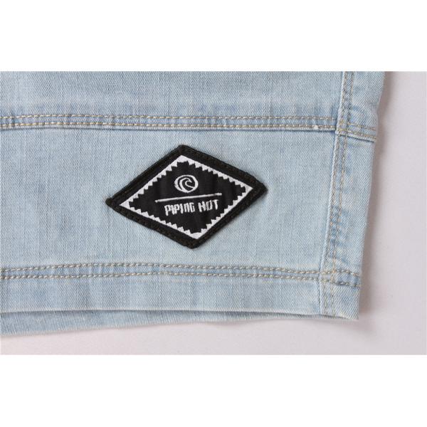 Light Blue Junior Kids Denim Shorts 95% Cotton 5% Spandex