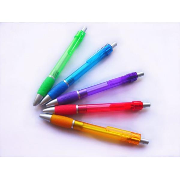 Promotional pen with slim clip multi-color plastic pen for advertising