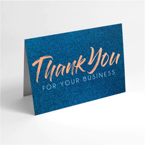 350gsm Ivory Board Paper Card Custom Gift Card Printing For Thank You Card