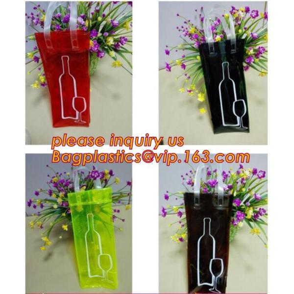 wine bottle holder, wine bottle carrier, Wine Chill Bag, pvc cool bag, waterproof pvc cooler bag, chill bag, wine bottle