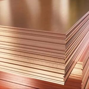 China 99.9% Pure Copper Alloy Sheet ASTM C10100 C11000 4mm Electrolytic Cathode Plate on sale