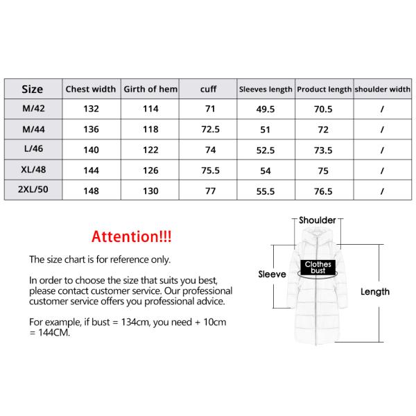 Women's Casual Style Coat With Bright Colors Down Filling And Nice Length Machine Washable