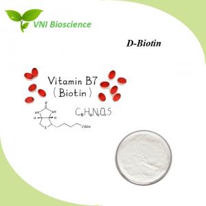 Quality Natural D Biotin Vitamin H Biotin Nutritional Supplement CAS: 58-85-5 for sale