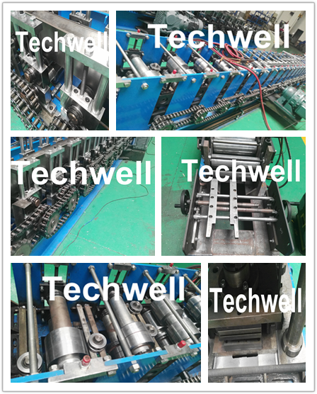Steel Structure Guide Rail Cold Roll Forming Machine for Making Elevator Electrical Wiring Guide Tracks