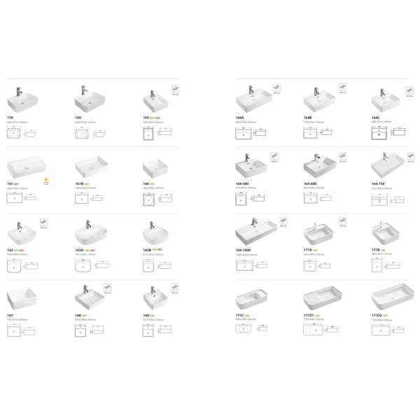 OEM Factory Melamine Resin Basin Sink Bathroom Sink Kitchen Wash Basin Heart Sink Ada Bathroom Sink Round Bowl Rack Full Cover Custom Sink Double Sink