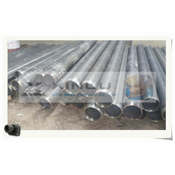 φ33 Aisi 316l Perfect Round Johnson Wire Wrap Screen Tube Strainer Pipe Slot 50micron For Industrial Filtration