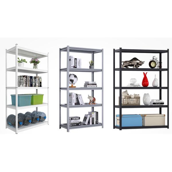 ISO9001 5Layer Light Duty Storage Rack With Loading Capacity 80kg Each Tier