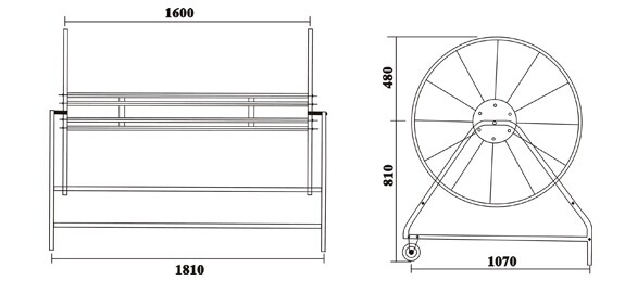 Custom Storage Reel Rane Line Rollers Swimming Pool Accessories SS304 with OEM