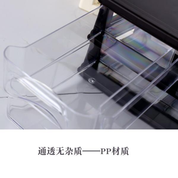 Cosmetic Rack Storage Clear Drawer Plastic Makeup Organizer