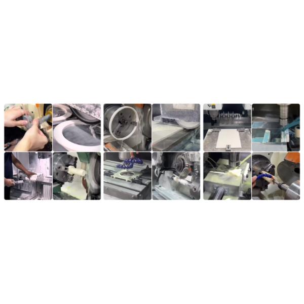 Corrosion Resistant High Temperature Resistant Custom Made 99% Alumina Zirconia Ceramic