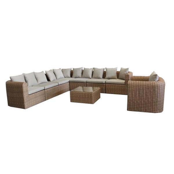 Outdoor rattan furniture modular sectional sofa set --YS5739